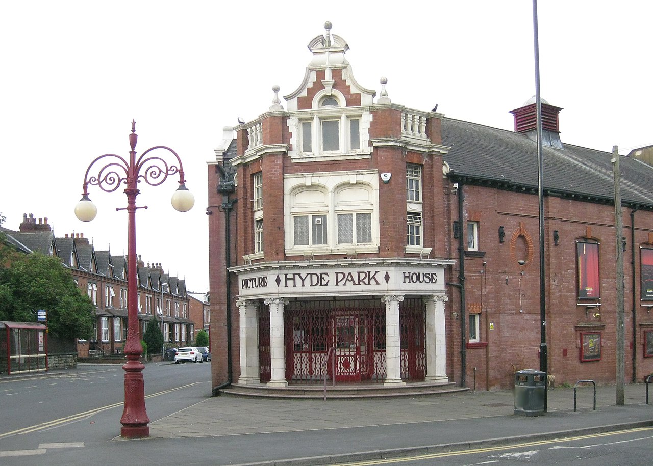 building in Hyde Park on a road