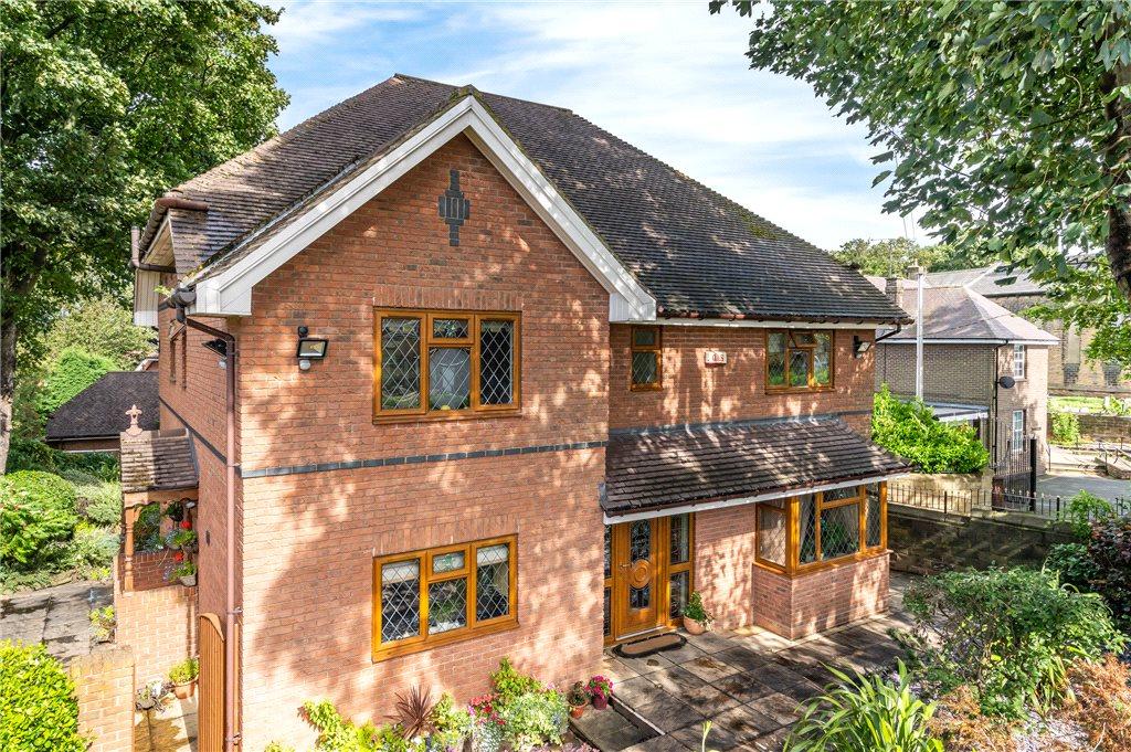 Large house shown from the garden 