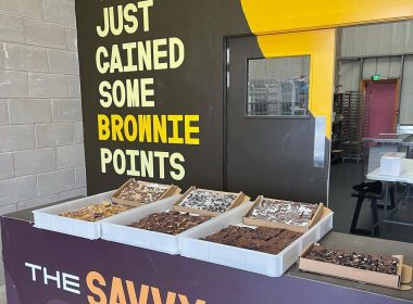 The Savvy Baker HQ, the location of the Halloween small business event.