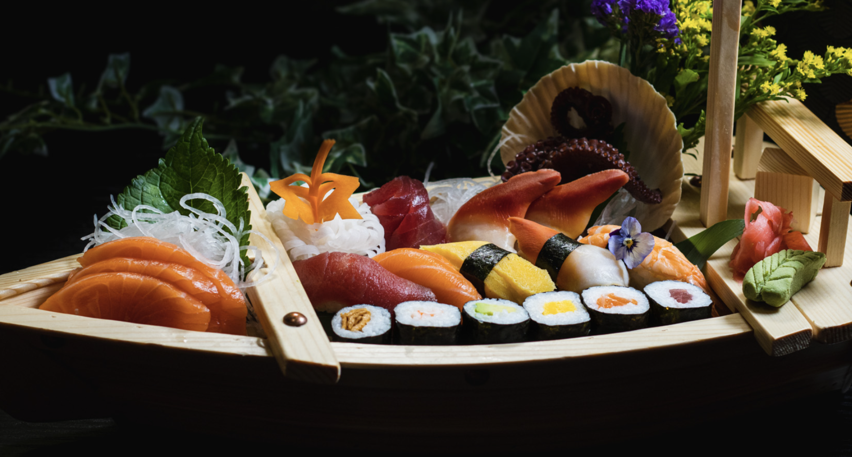 sakku sushi platter