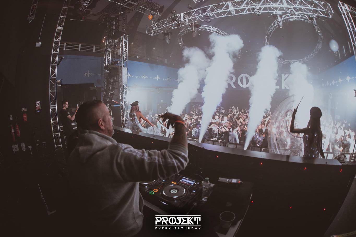 DJ performing at PROJEKT at the 02 in Leeds.