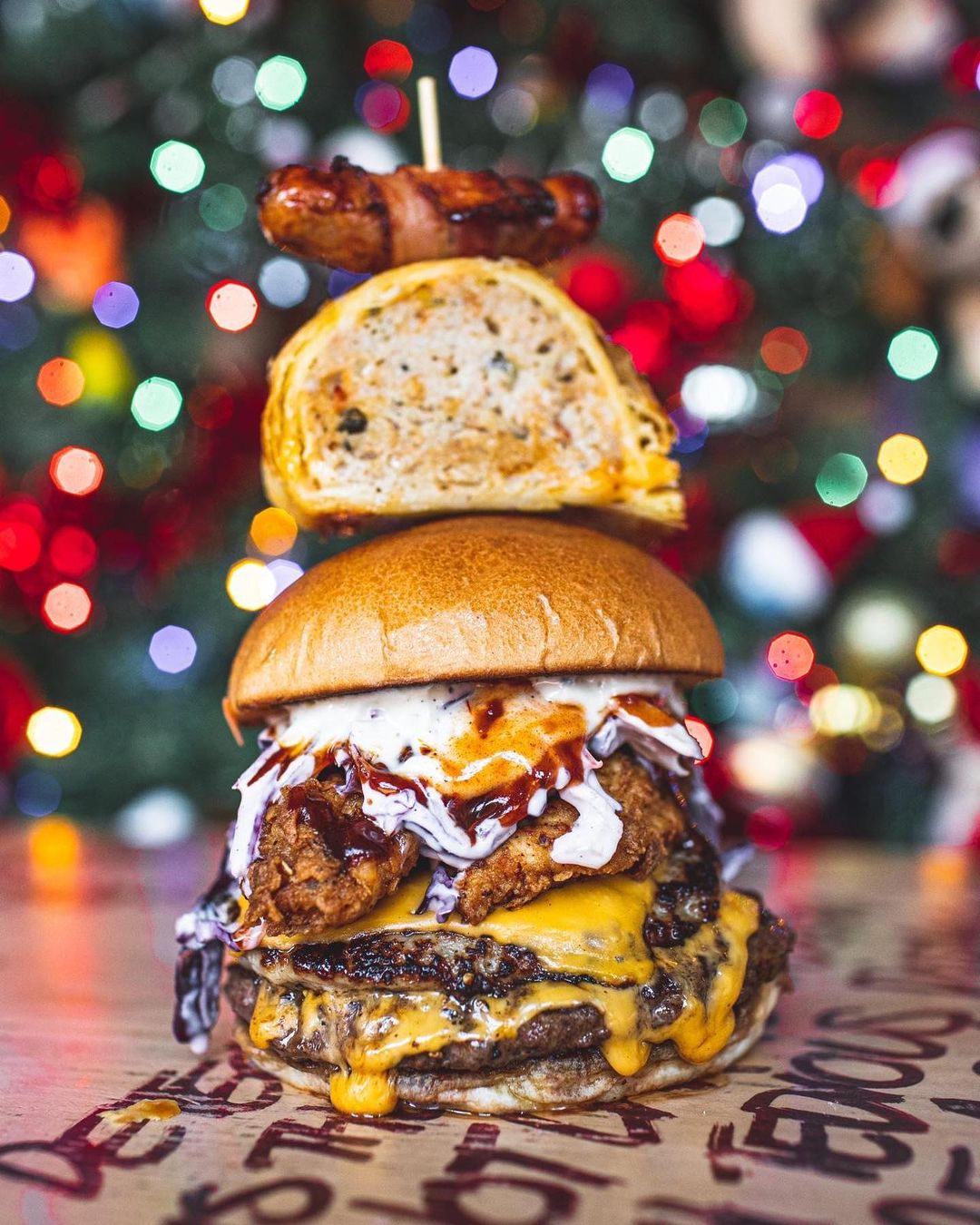 The almost famous Christmas special with brandy mayo.