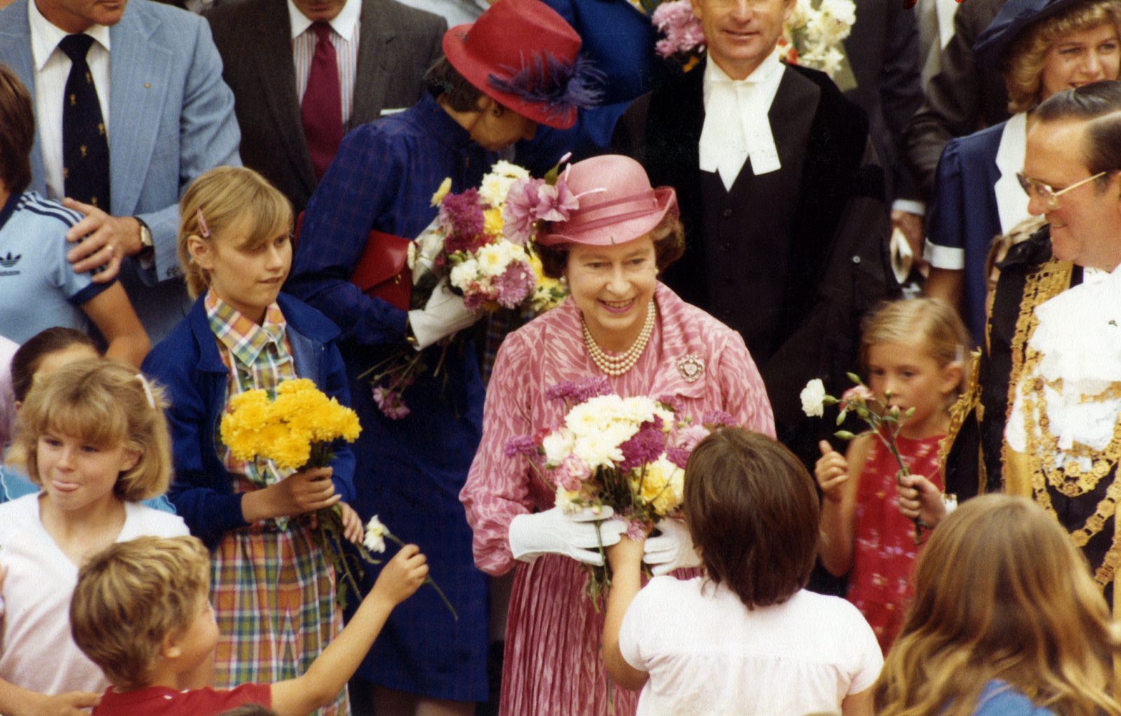 A photo of the Queen from Queensland State Archives