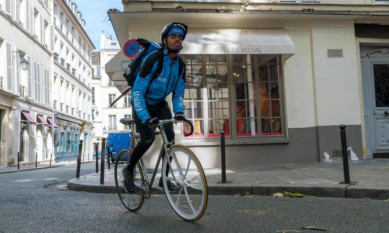 delivery bike rider