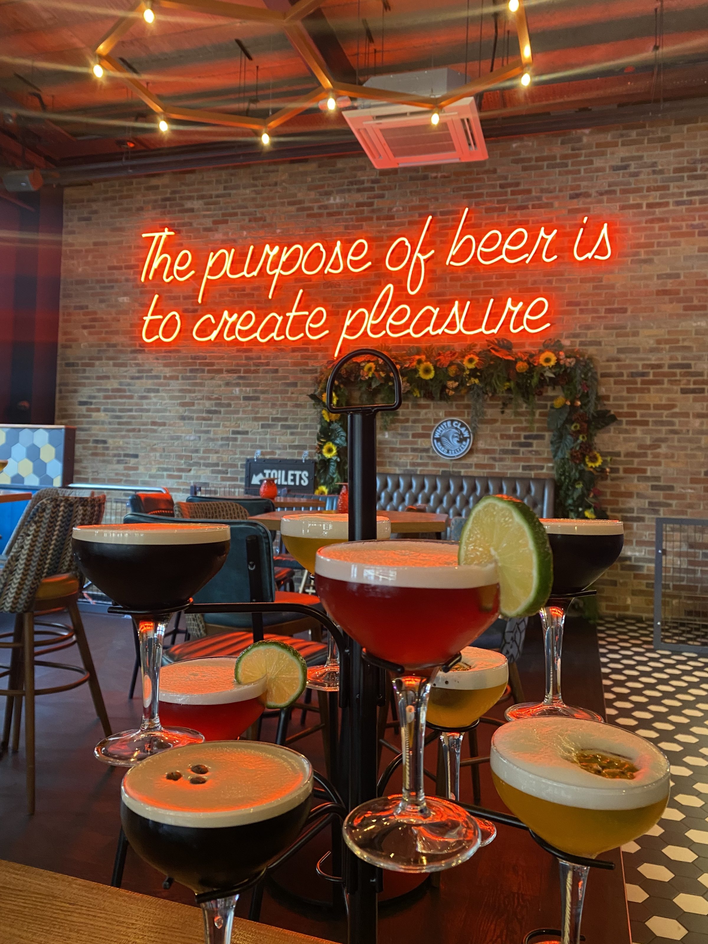 The Leeds bottomless brunch with charcuterie and unlimited cocktails