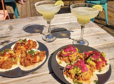 margaritas and open tacos.