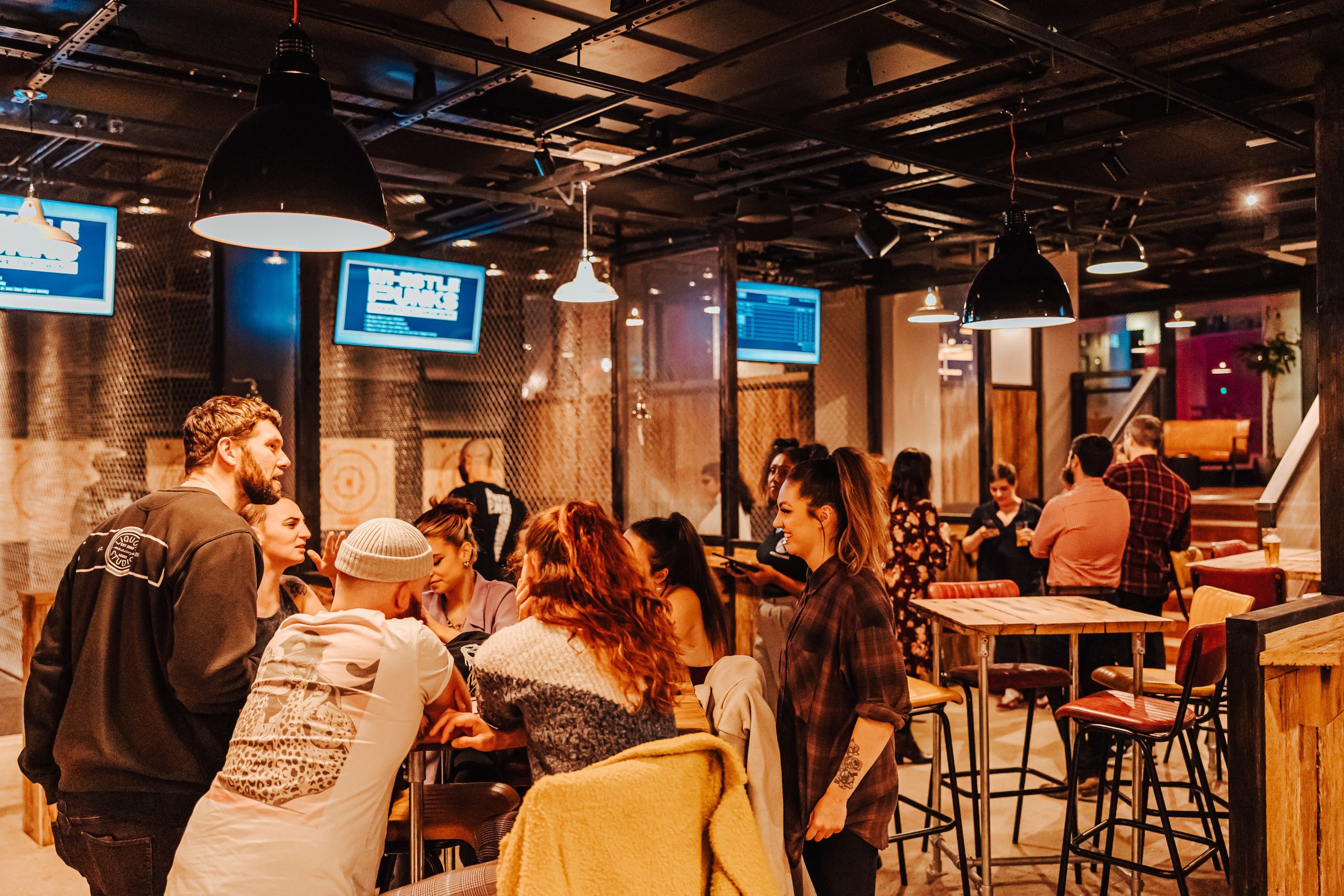 The Leeds bottomless brunch with axethrowing and unlimited pizza The