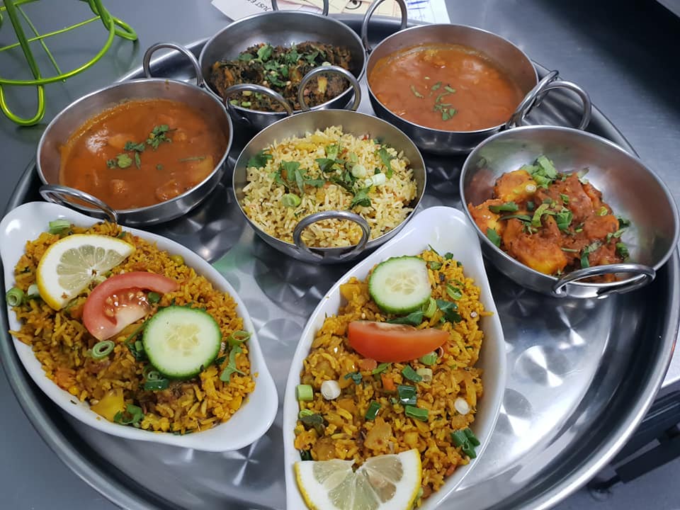 A selection of dishes from Ali's in Boston Spa. 