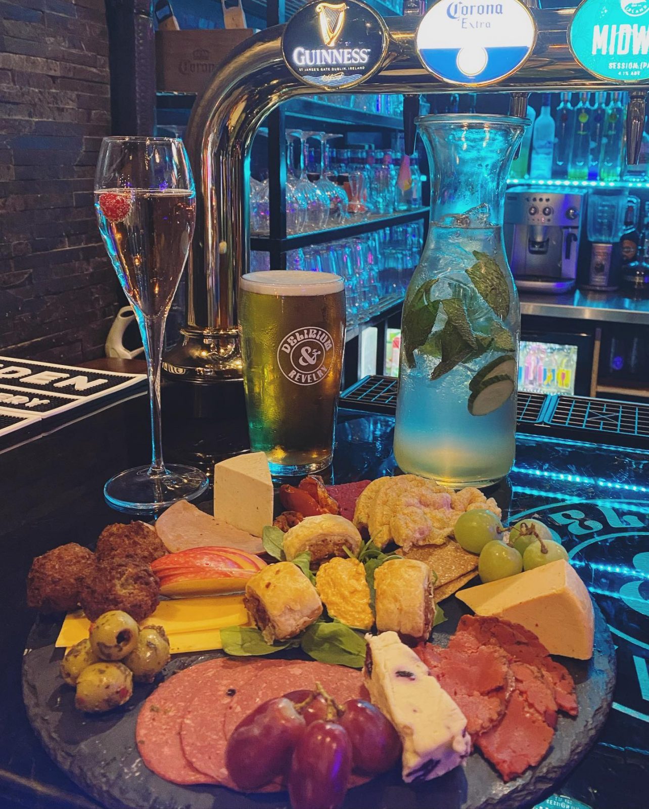 The bottomless brunch at delirium and Revelry. 