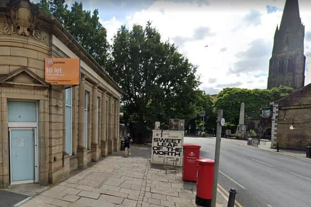 The empty building where the new Mcdonald's would take over in Headingley. 