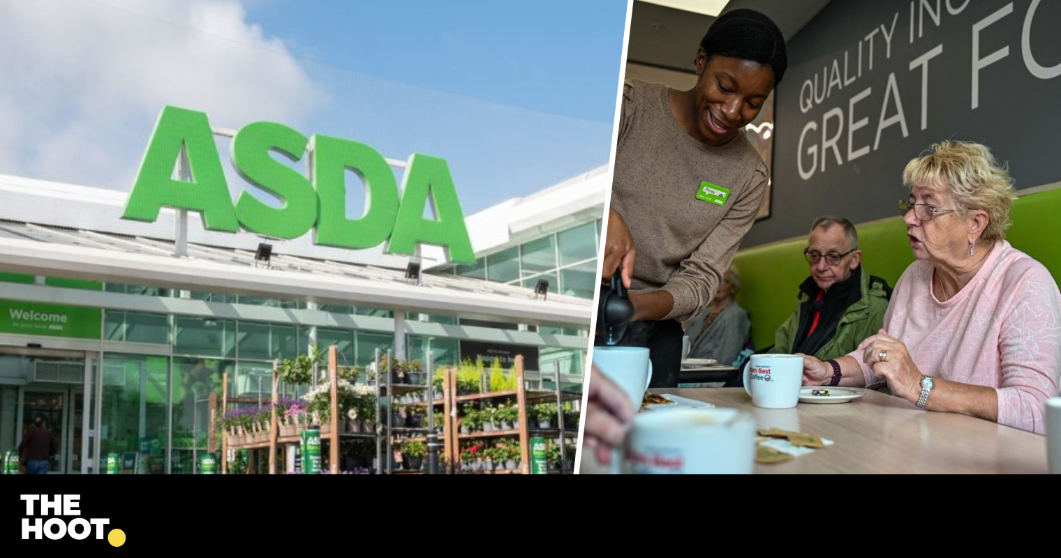 Asda has launched £1 lunch with soup and unlimited brews for over 60s