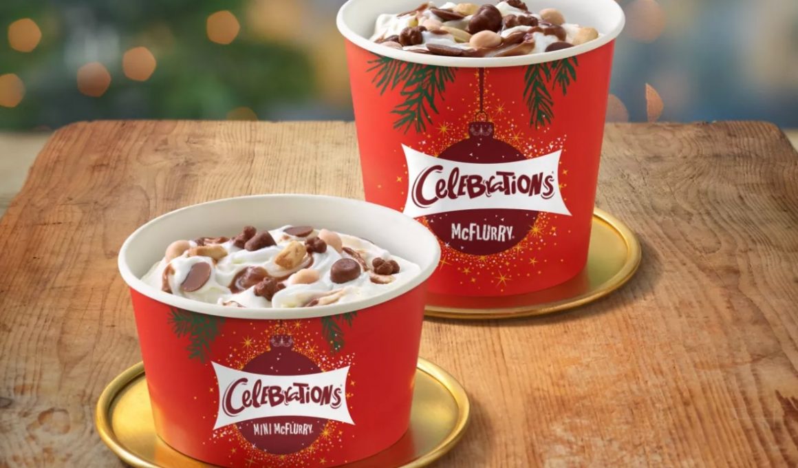 The celebrations McFlurry from McDonald's.