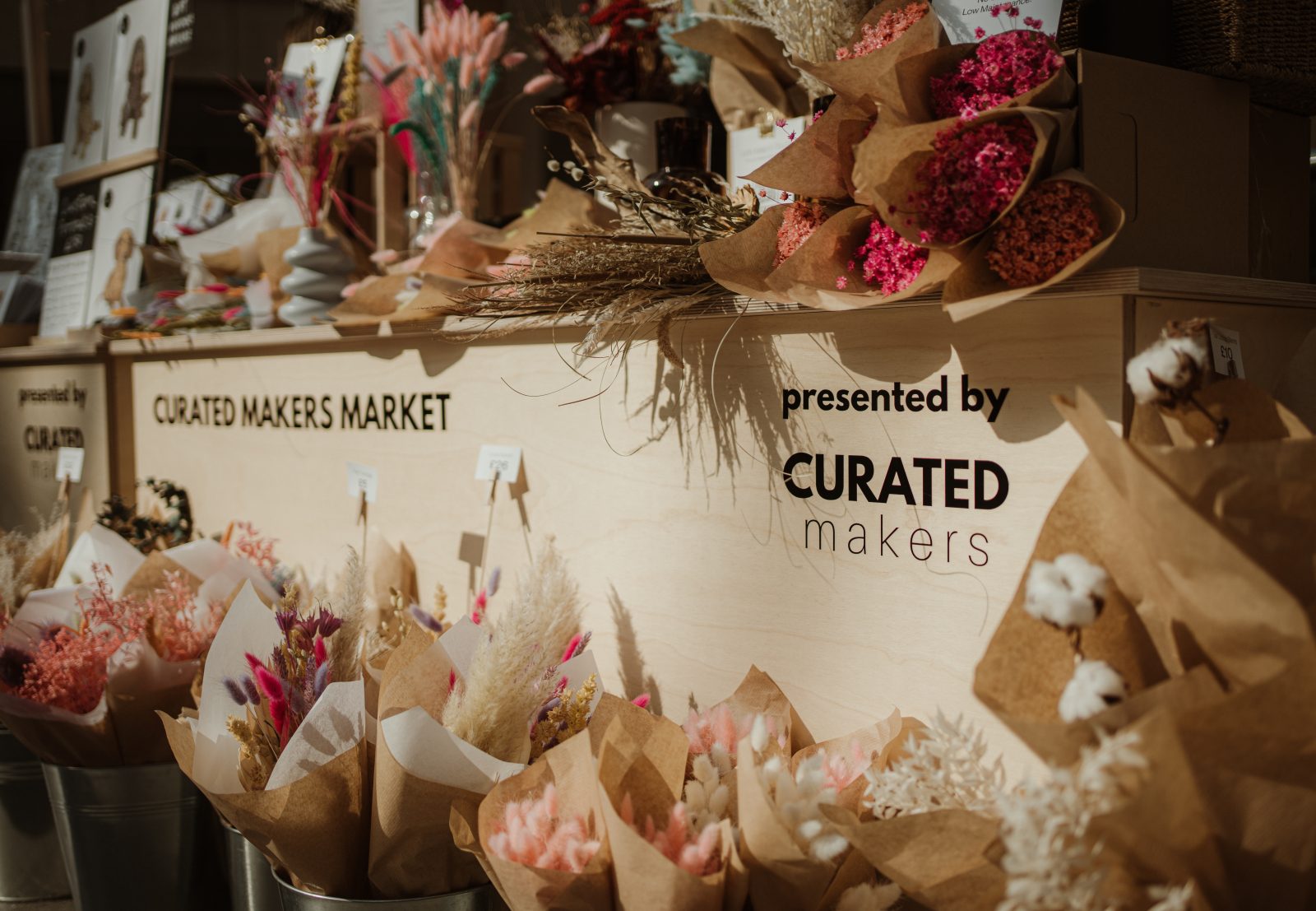 Curated Makers market. 