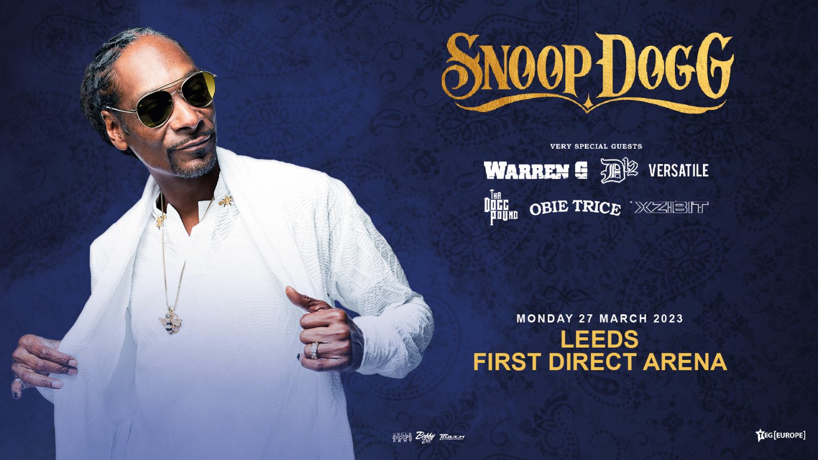 Snoop Dogg announces gig at Leeds First Direct Arena on massive UK and