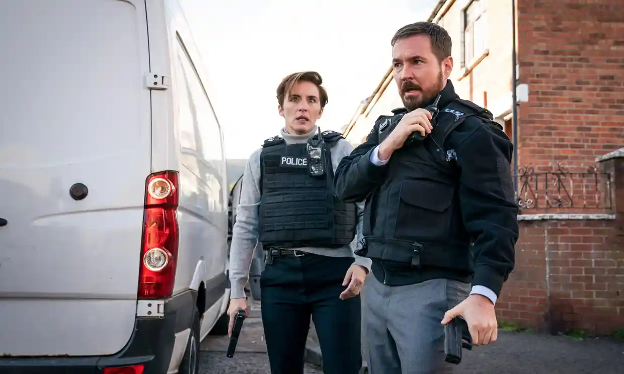 A still frame from Line of Duty.