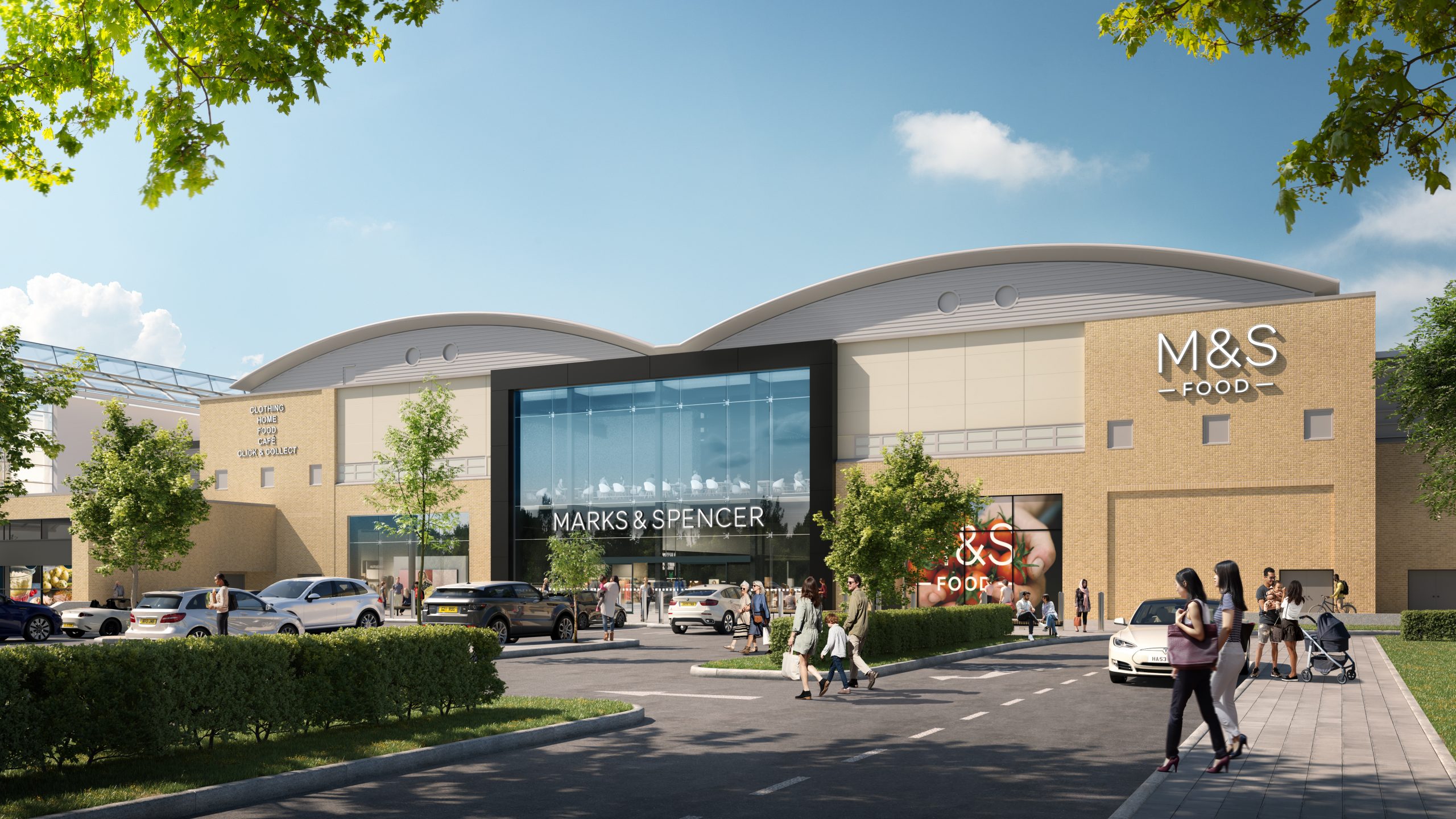 What is the huge new M&S store at White Rose going to look like? - The Hoot