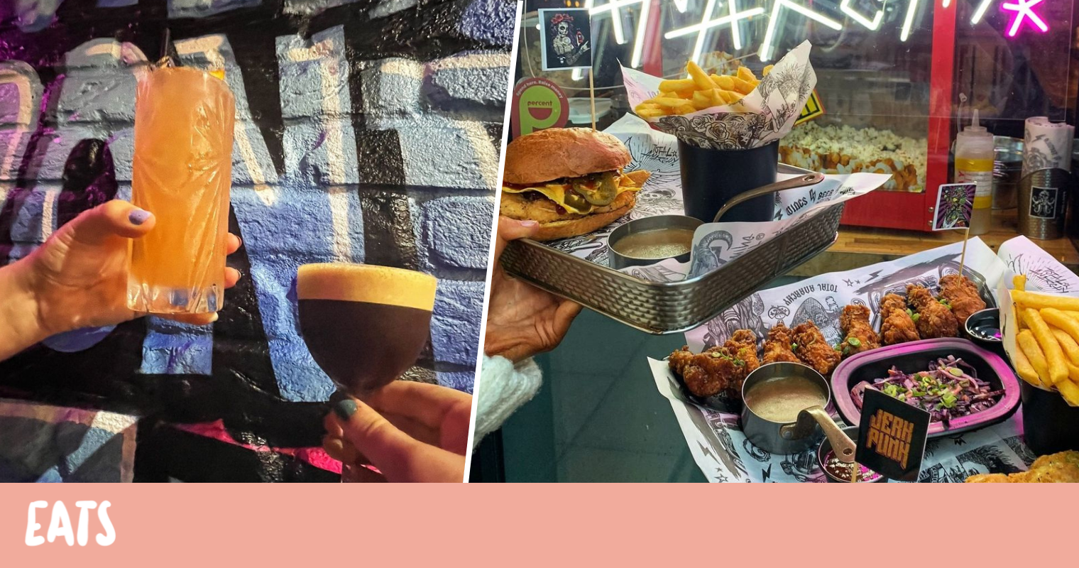 The Leeds bottomless brunch with chicken wings and tequila cocktail jugs