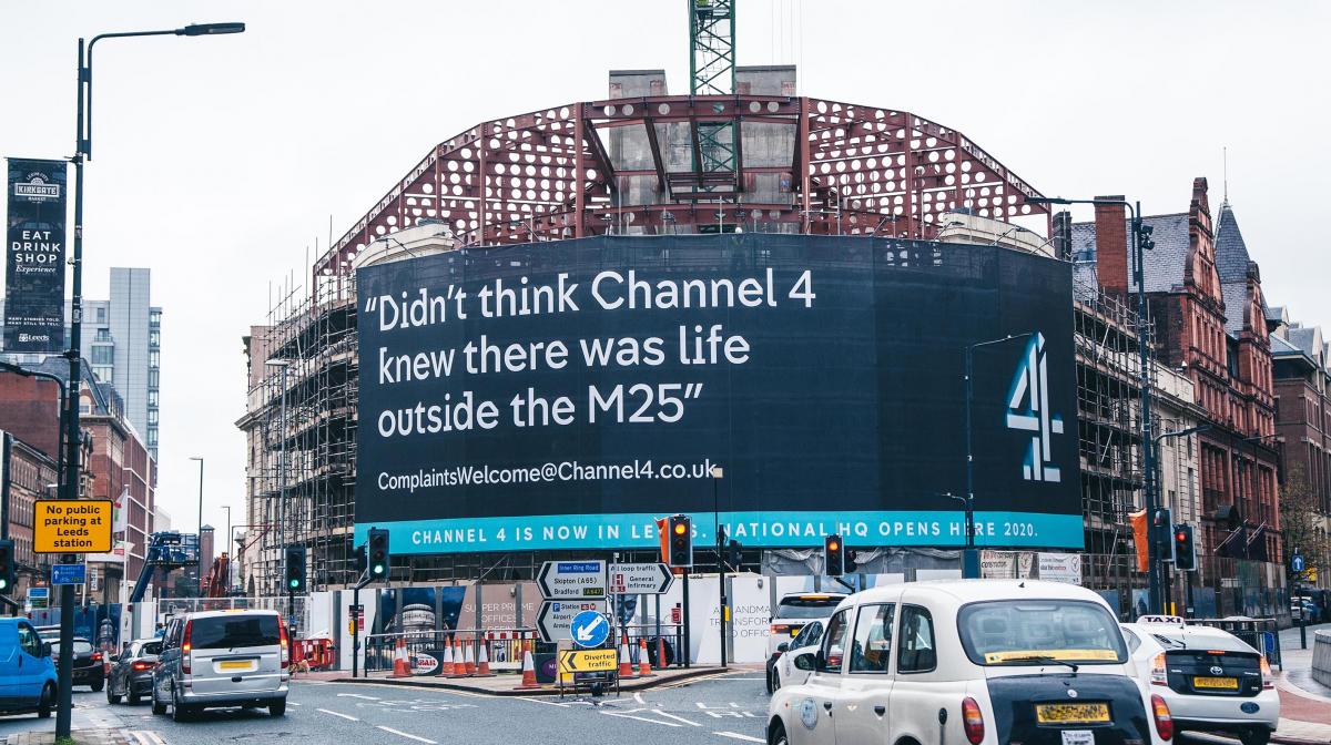 Channel 4 in Leeds. 