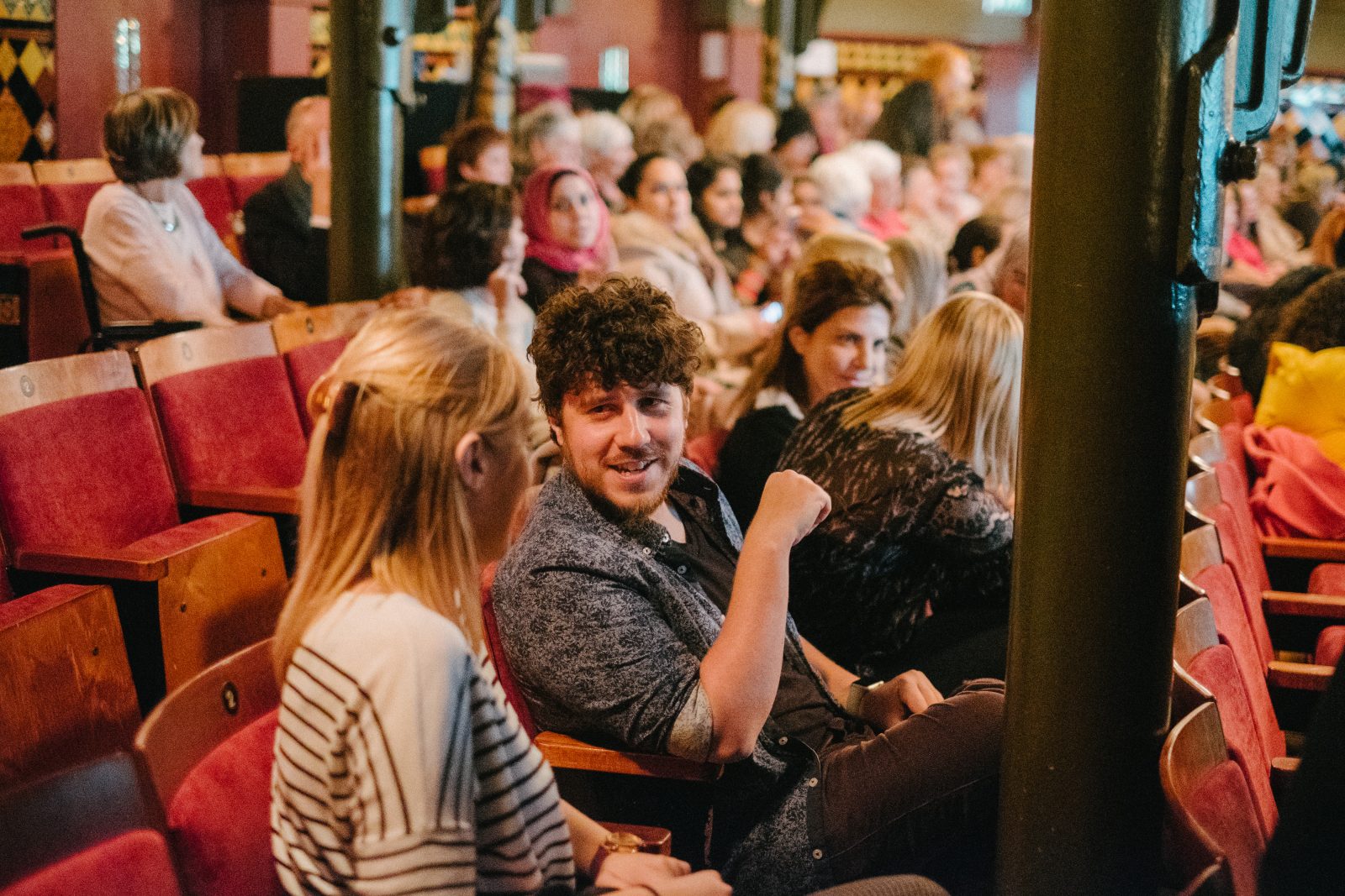 people inside theatre.