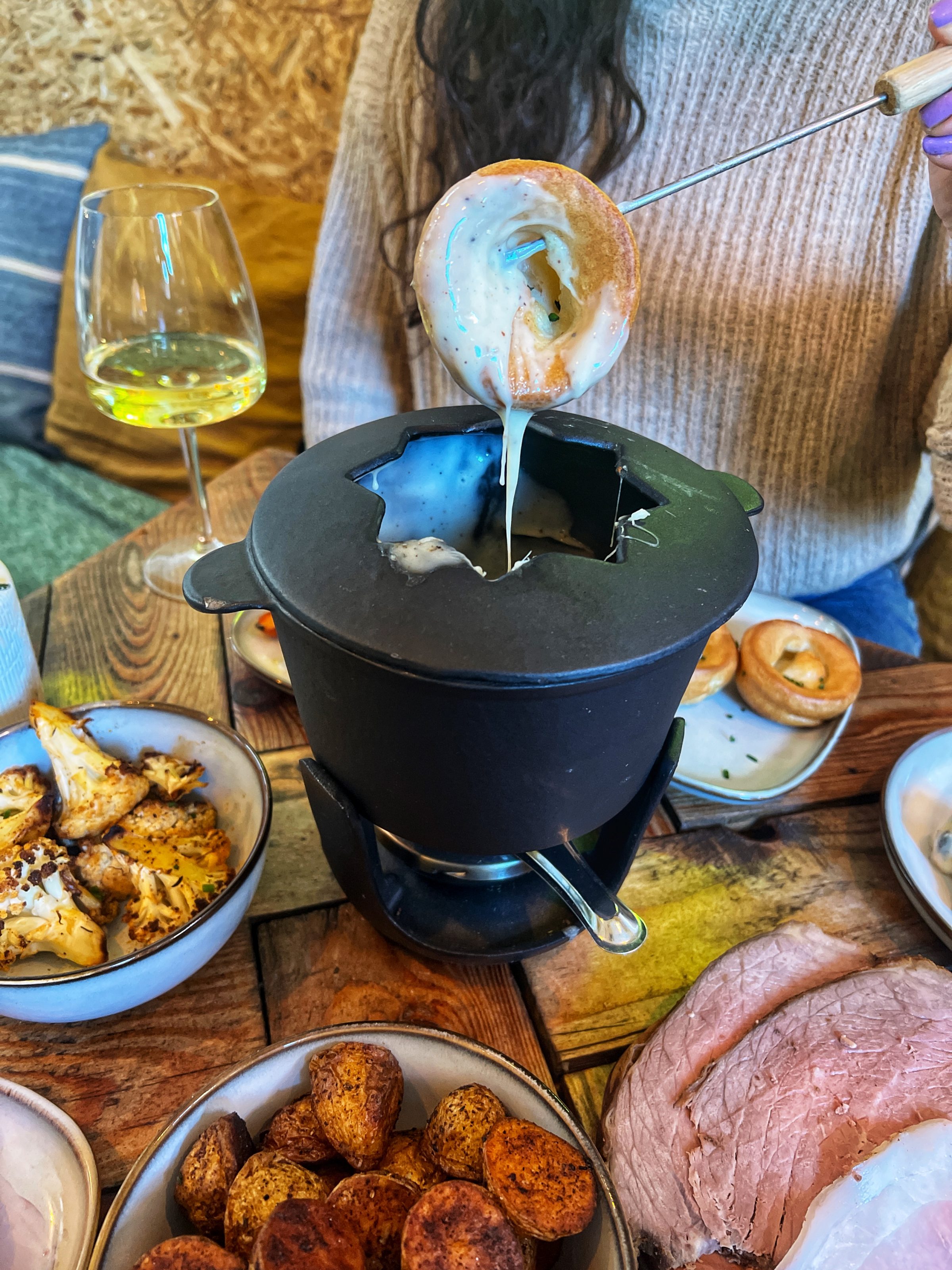 The NEW Sunday Roast fondue with DIY cauliflower cheese and Yorkshire puds The Hoot