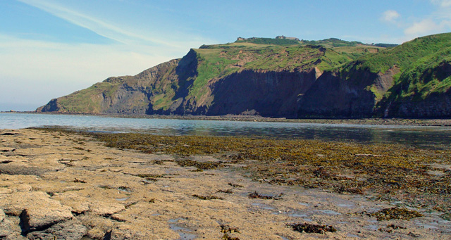 Yorkshire seaside village of Ravenscar. 