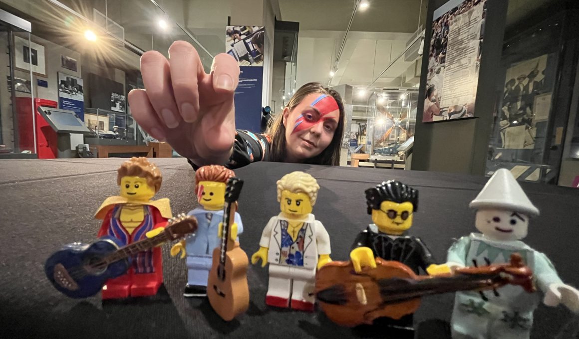 David Bowie exhibition.