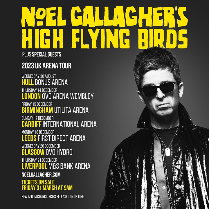 noel gallagher tour leeds arena