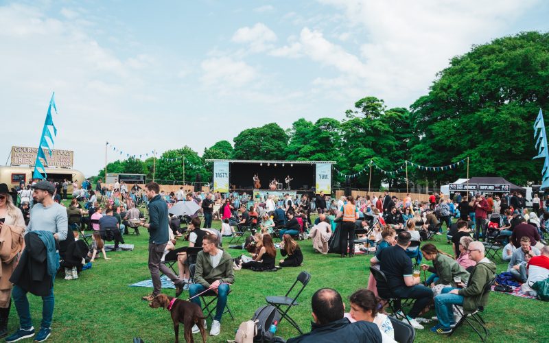 food festival in Roundhay.