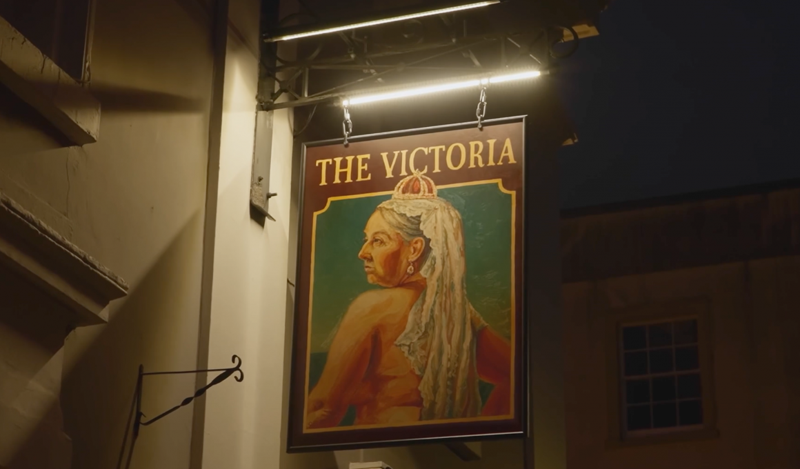 Stella Artois Renaissance painting pub signs