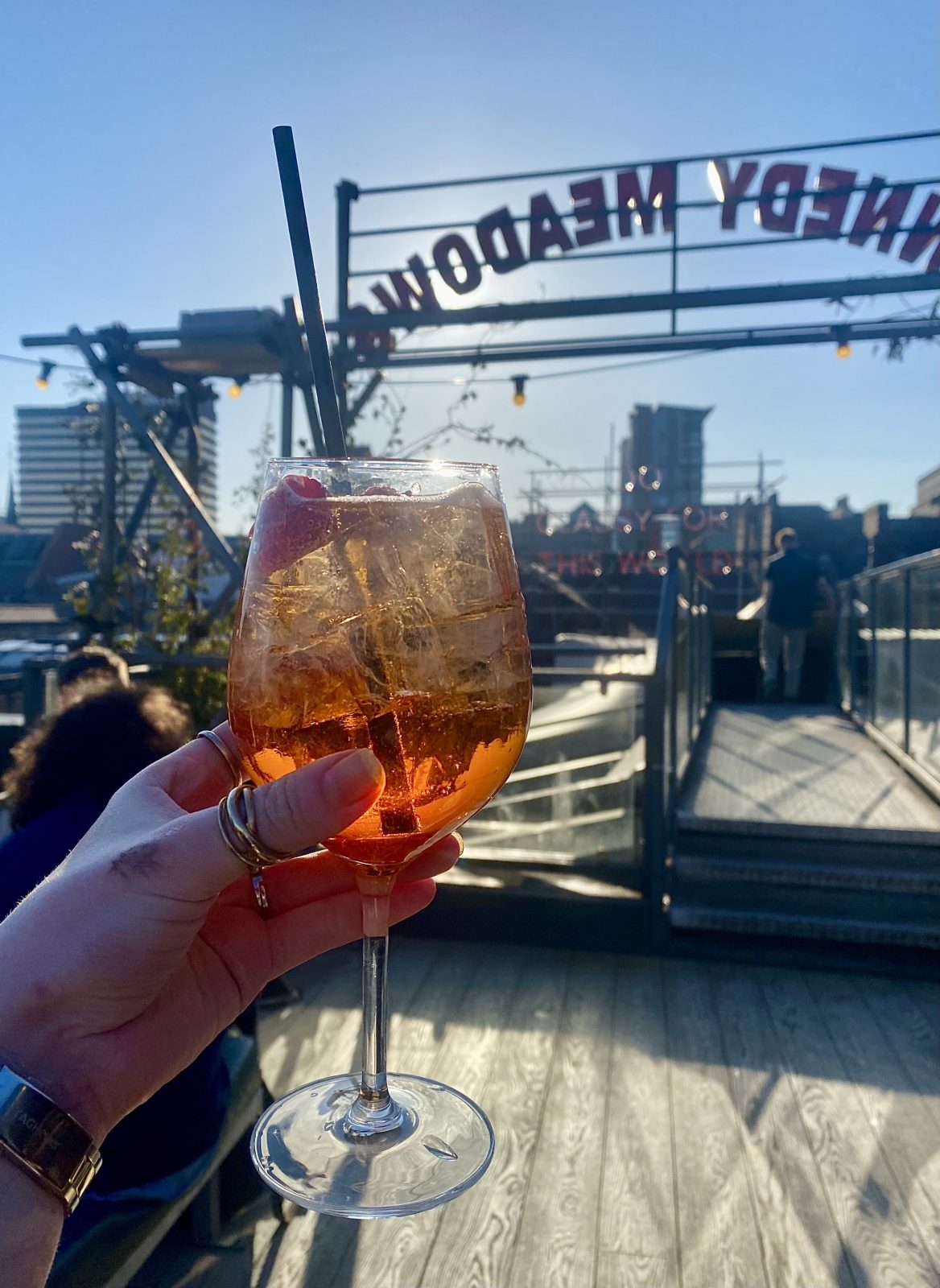 An Aperol Spritz from Headrow House. 