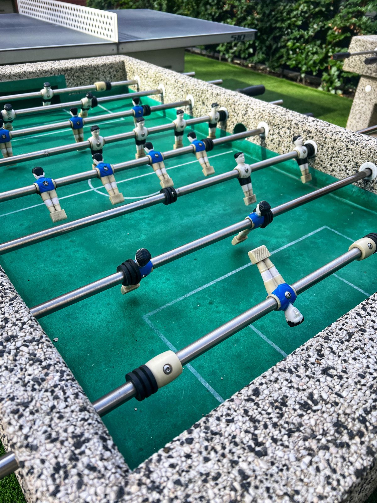 fusball table.