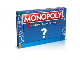 A box of Monopoly.
