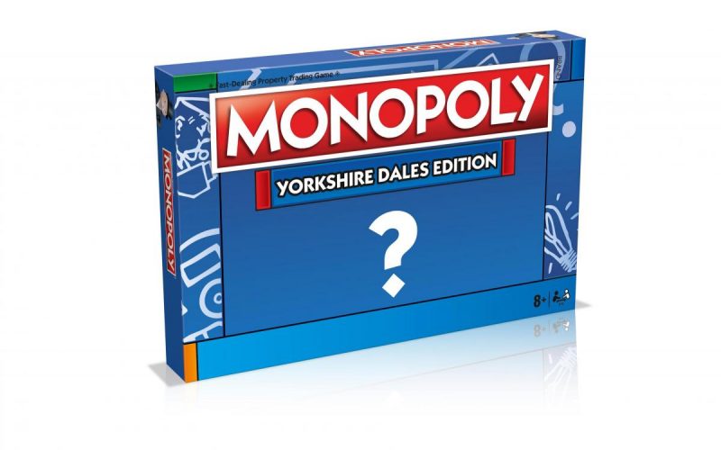 A box of Monopoly.