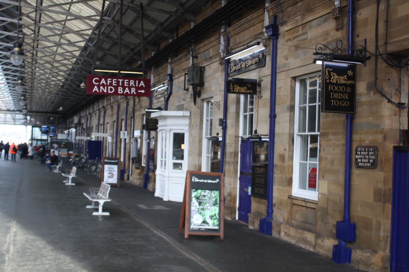 Huddersfield Train station. 