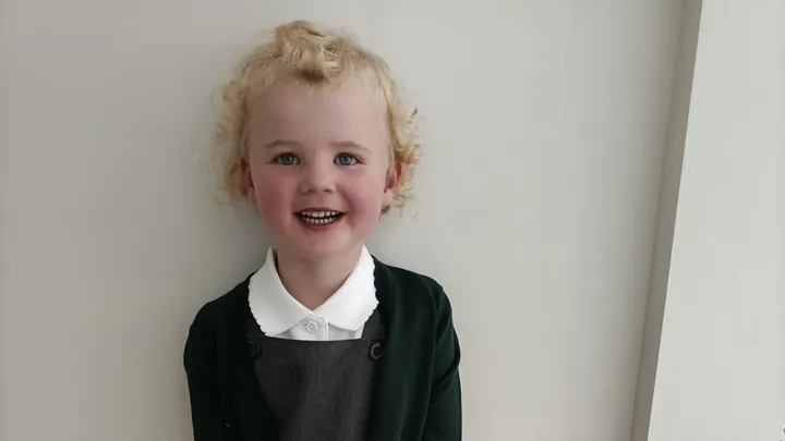 Rose O'Leary died just one day before she was meant to start school. Credit: GoFundMe