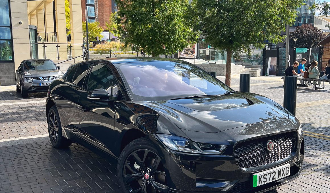 Moda, New York Square has added a pair of Jaguar I-PACE cars.