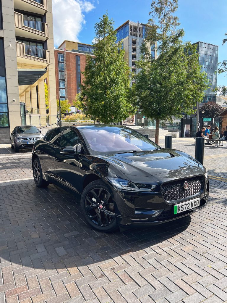 Moda, New York Square has added a pair of Jaguar I-PACE cars.