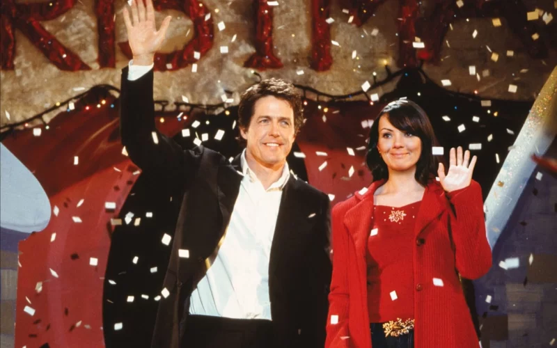 A still image from the film Love Actually.