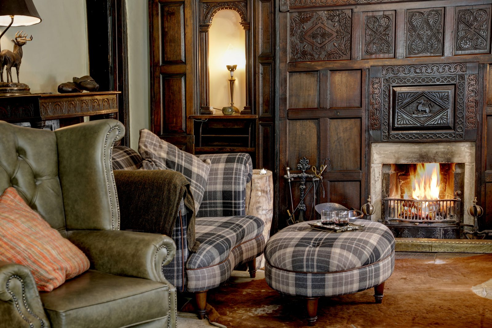 The cosy snug at Beck Hall