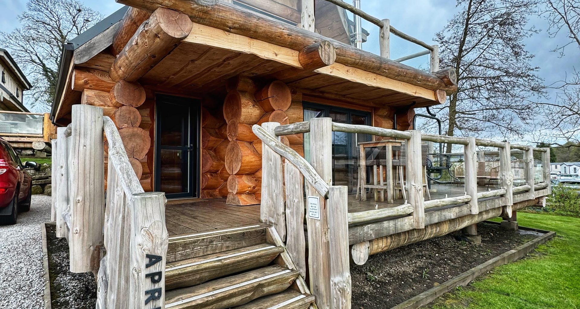 The incredible apres-ski cabin at Olicana Park
