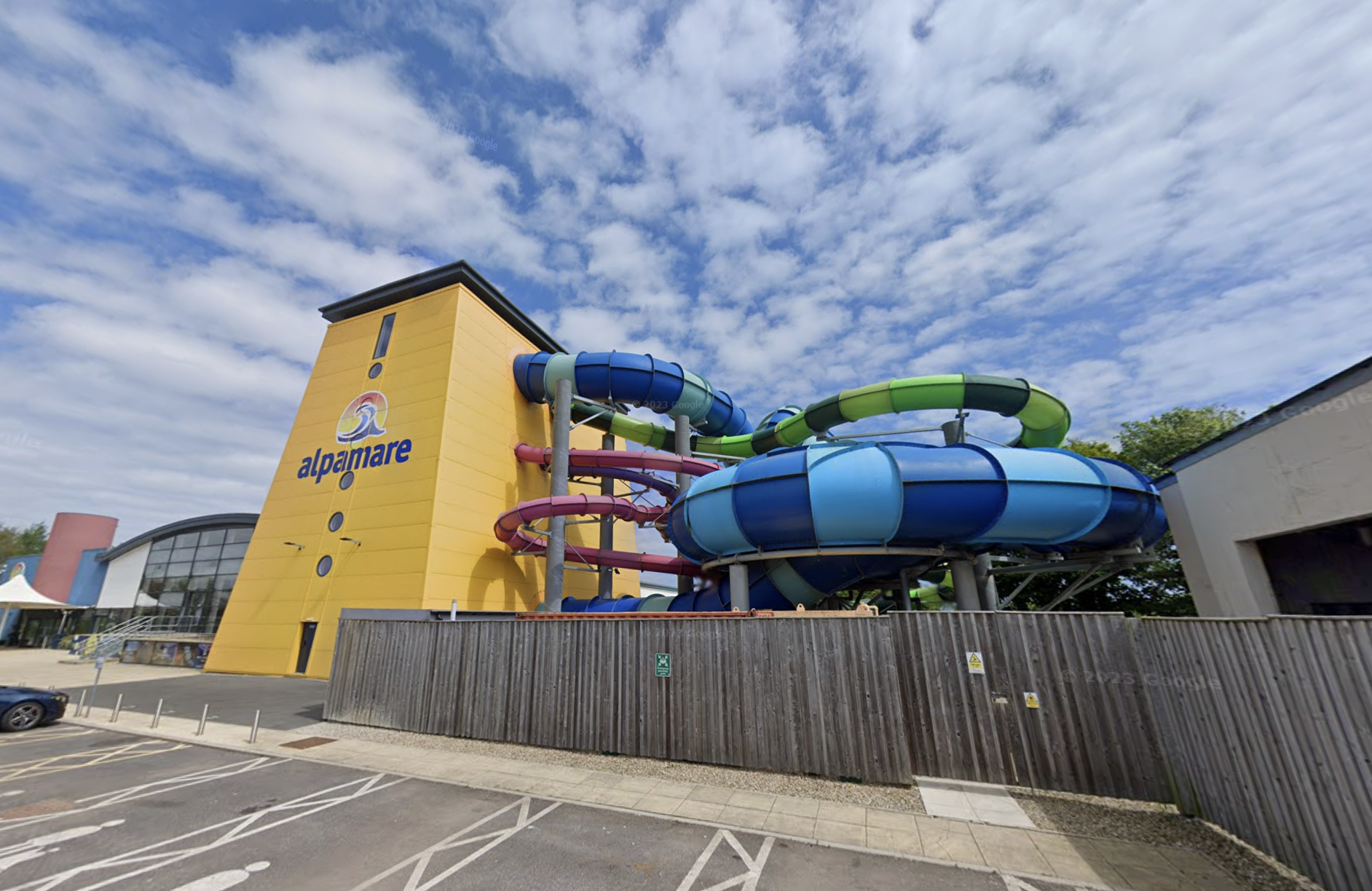 Alpamare Waterpark in Scarborough, Yorkshire