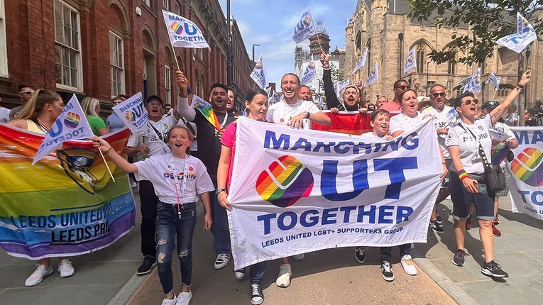Leeds United to sponsor this year's Pride parade 2024