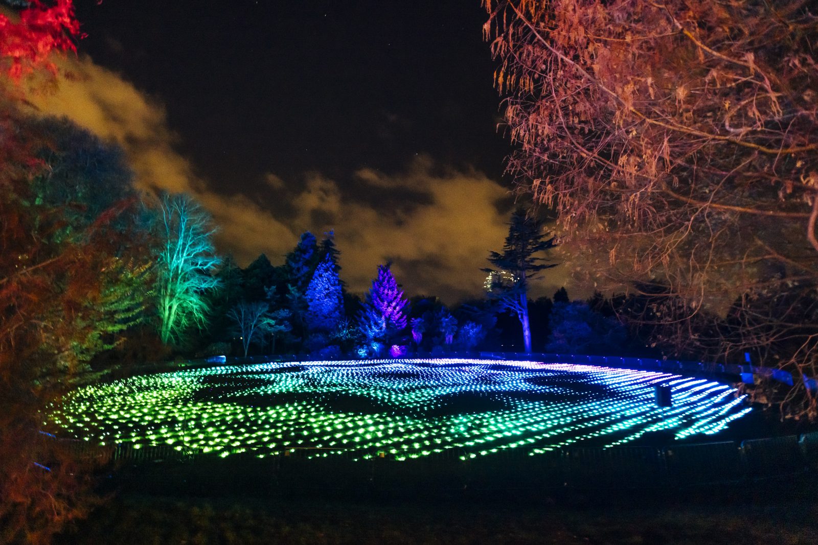 Light installations will take over Temple Newsam when Northern Lights Leeds arrives this Christmas. Credit: Supplied