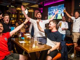 BOS sports bar football lookalike competition Leeds