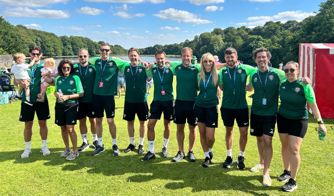 Leeds United Academy raise £3k for Martin House Children's Hospice after Dragon Boat race