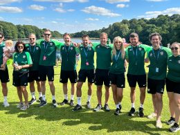 Leeds United Academy raise £3k for Martin House Children's Hospice after Dragon Boat race