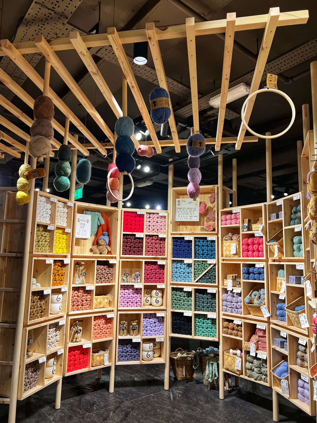 The craft section at Sostrene Grene Leeds