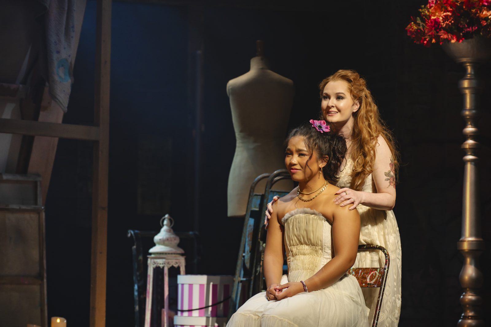 Lara Denning and Gerardine Sacdalan in & Juliet
