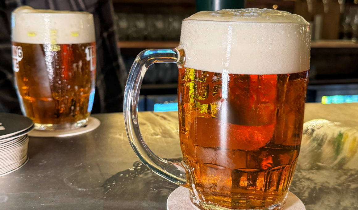 average price of a pint across the UK 2025