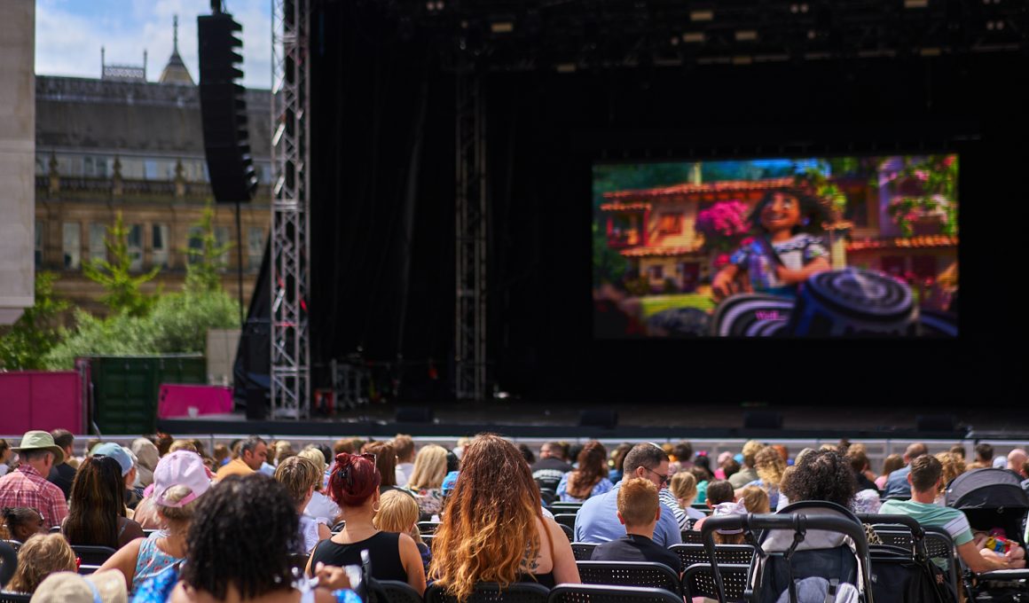 An outdoor summer cinema is returning to Leeds city centre this summer